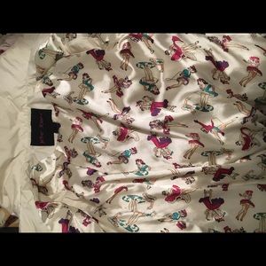 Betsey Johnson White Down Parka